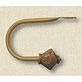 Bangkok Walnut Bamboo Finish Curtain Holdback Pair