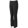 Sunny Leigh Wide-leg Pinstripe Cuffed Hem Trousers