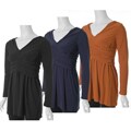 Adi Designs S Max Collection V-neck High Waist Top