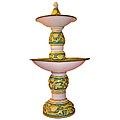Handmade 'Limoncello' Ceramic Water Fountain 