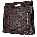 Mobile Edge Faux Crocodile Briefcase