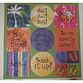 Paper Element 12x12 HOT! HOT! HOT! Scrapbooking Kit