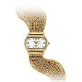 Peugeot Women's Goldtone Jewelry Strand Watch