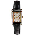 Peugeot Women's Goldtone Diamond Strap Watch