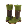 Petit 11508-1 (Toddler/Youth) Tomcat Paris (Green Leather)