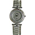 Helbros EXL Women's Iridescent/ White Crystal Watch