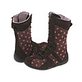 Mod8 Maloden (Toddler/Youth) Herringbone/Fuchsia Polka Dot