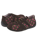 Mod8 Match (Toddler/Youth) Brown Herringbone/Fuchsia Polka Dot
