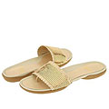 Stuart Weitzman Armor Gold Roman Mail