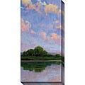 Kim Coulter 'Spring Sunset I' Gallery-wrapped Canvas Art