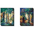 Caroline Ashton 'Adobe I and II' 2-piece Canvas Art Set