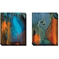 Sylvia Angeli 'Abstracted Fruit V and VI' 2-piece Canvas Art Set