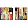 Sean Jacobs 'At the Races I and II' 2-piece Canvas Art Set