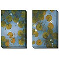 Kim Coulter 'Blue Pool I and II' 2-piece Canvas Art Set
