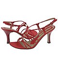 Bandolino Indrina Medium Red/Light Gold Satin