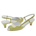 BRUNOMAGLI Zoe Lime Kid/Latte Patent