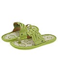 Born Kids Mela (Toddler/Youth) Romaine Green