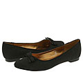 Shellys London Peep Black Fabric(Size 37 (US 6.5) M)