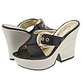 Jessica Simpson Fina Black Polish Calf