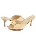 Via Spiga Loose Havana Straw/Patent