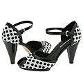 Via Spiga Cove White/Blk Poa New Lino