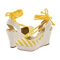 Jessica Simpson Jasp Bright Yellow Stripes