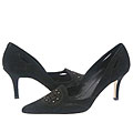 AK Anne Klein McKeee Black Nubuck