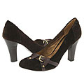 Nine West Savina Dark Brown/Dark Brown Fabric