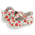 Naturino Pulcino-5 (Infant) White/Red Print(Size 17 (US 1 Infant) M)
