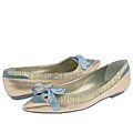 Schutz 26701015 Platina/Baby Blue Suede