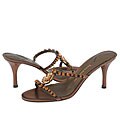 Enzo Angiolini Verbay Bronze/Medium Brown Leather
