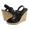 DKNY Bailey-strappy Wedge Black