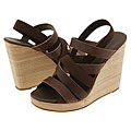 DKNY Bailey-strappy Wedge Brown W/ Tan