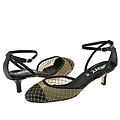 DKNY Rosalyn-netting Ankl Natural/Black