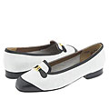 Magdesians Gabi-R White Nappa/Black Kid
