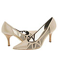AK Anne Klein Edita Ivory/Ivory Leather