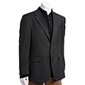 Adesso Oumo Men's Solid Black Sportcoat