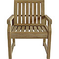 Solid Teak Garden Armchair