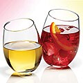 Anchor Hocking 4-piece Stemless Wine Glass Set