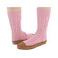 Polo Ralph Lauren Kids' Cable Steps (Infant/Toddler) Pink Cable Knit Cotton