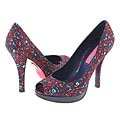 Betsey Johnson Rosy II Blue Multi