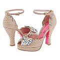 Betsey Johnson Adair Beige Snake