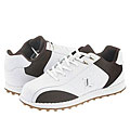 Lugz Stage White/Chocolate Leather Durabrush