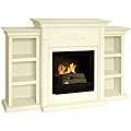Dublin Bookcase Gel Fuel Fireplace