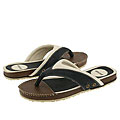 Bronx Shoes Tropea Thong Black/Avorio - Dust/Gipsy