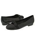 Vaneli Charmae Black Perf Nappa W/Black Satin