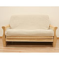 Full-size Basket Creme Futon Cover 