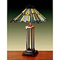 Mission Design Tiffany-style Table Lamp