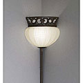 Corner Pin-up Plug-in Legacy Bronze Lamp