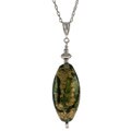 Genuine Murano Amazon Teardrop Necklace